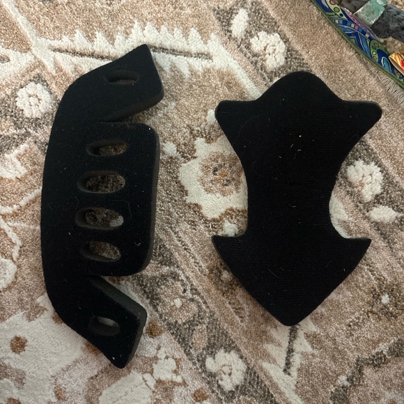 Black Charles Owen Riding Helmet - Picture 3 of 3